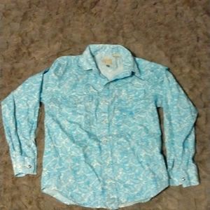 Pearl snap button up